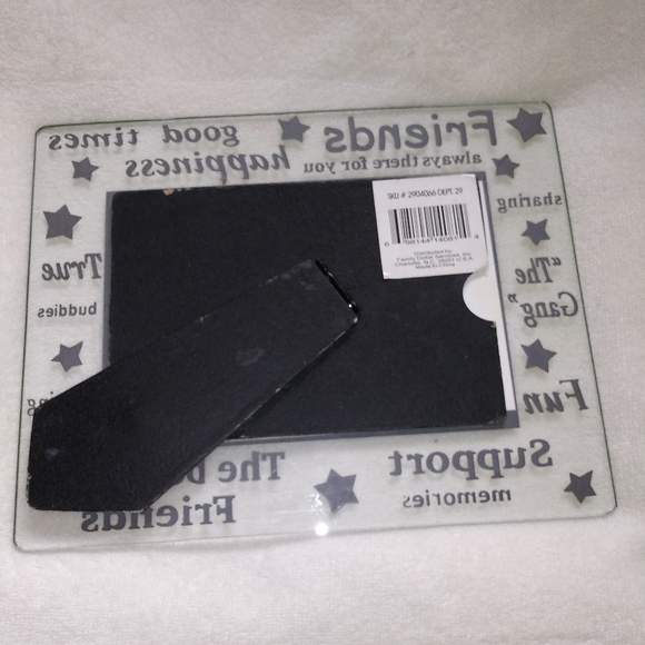 Interior Design Friends Glass Photo Frame NWT - Picture 3 of 3